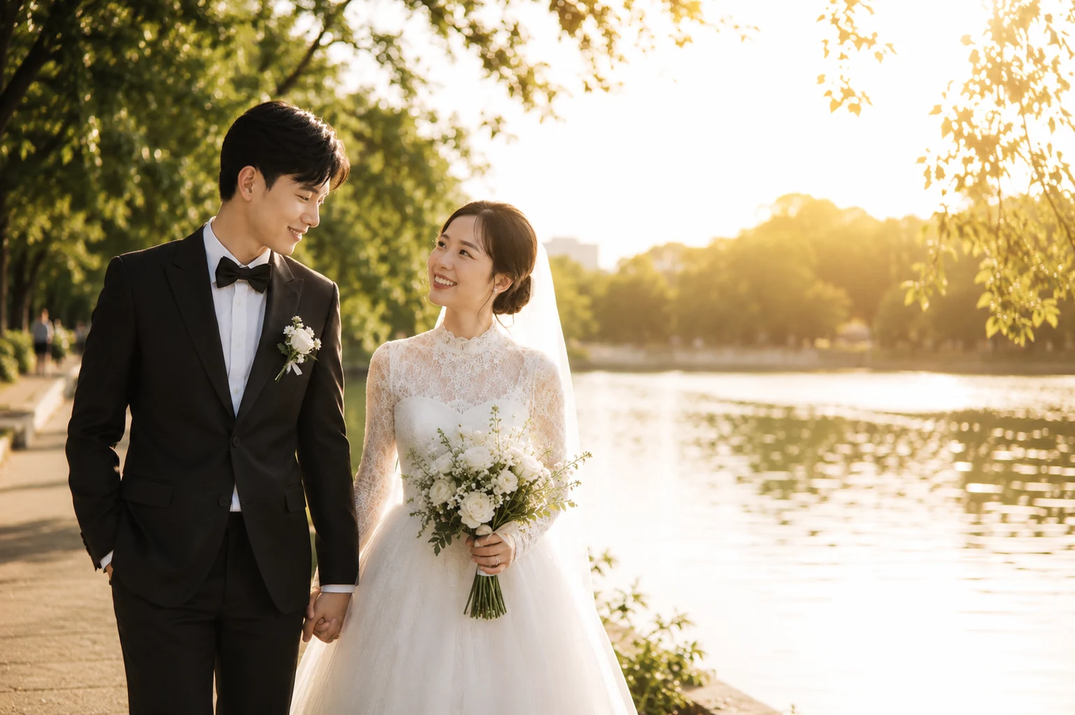 Ảnh cưới Gia Bảo và Mỹ Tâm